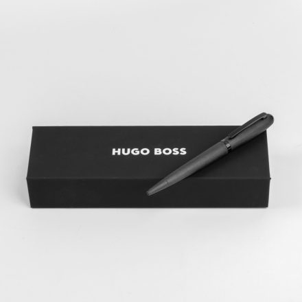 HB0470 Hugo Boss Golyóstoll, Contour Brushed kollekció - Fekete